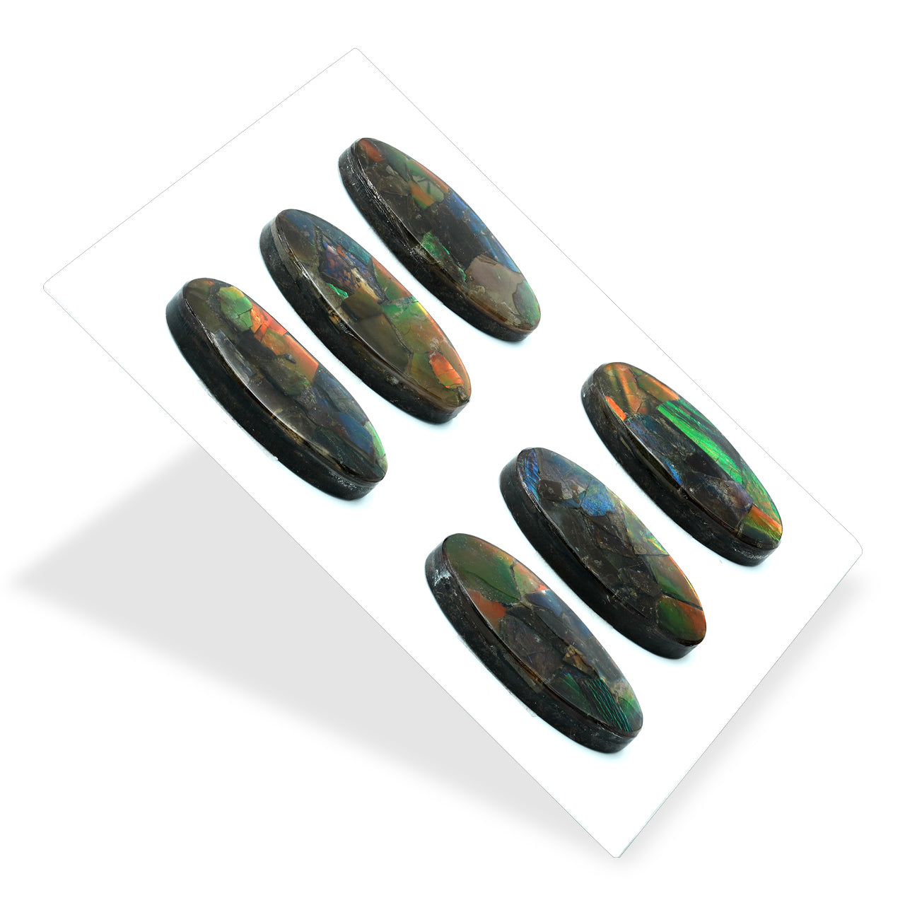 Ammolite Oval Cabochon 30 mm