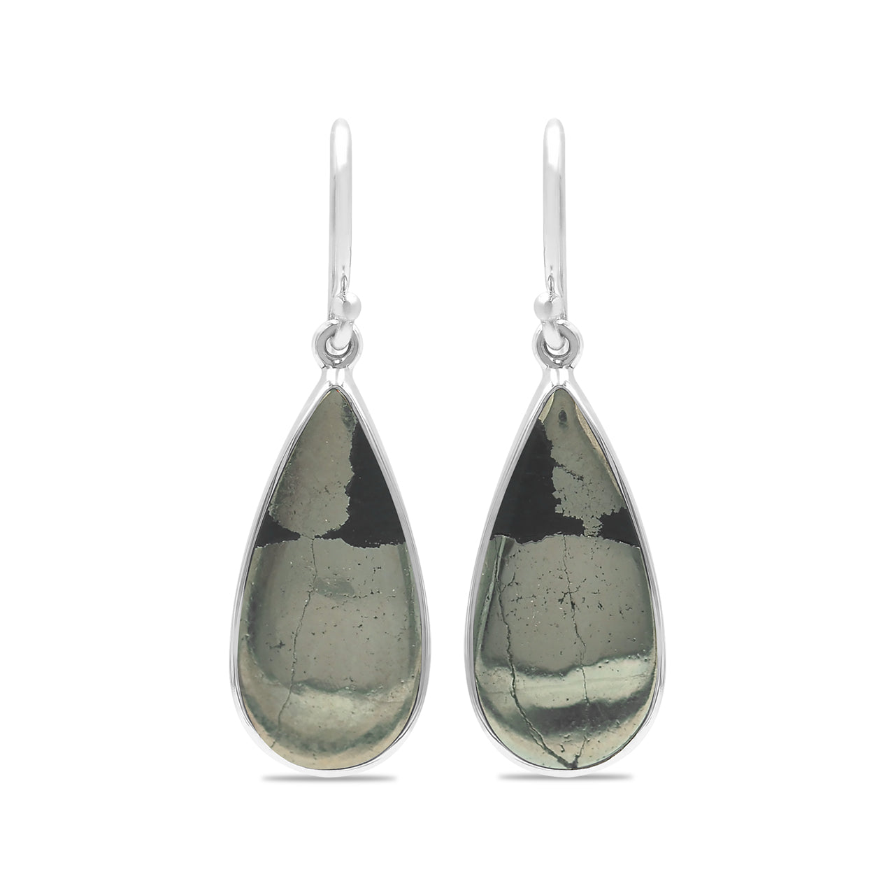 Apache Gold Earring Pear Shaped