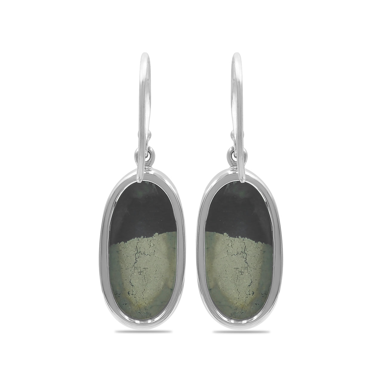 Apache Gold Earring Oval Shaped