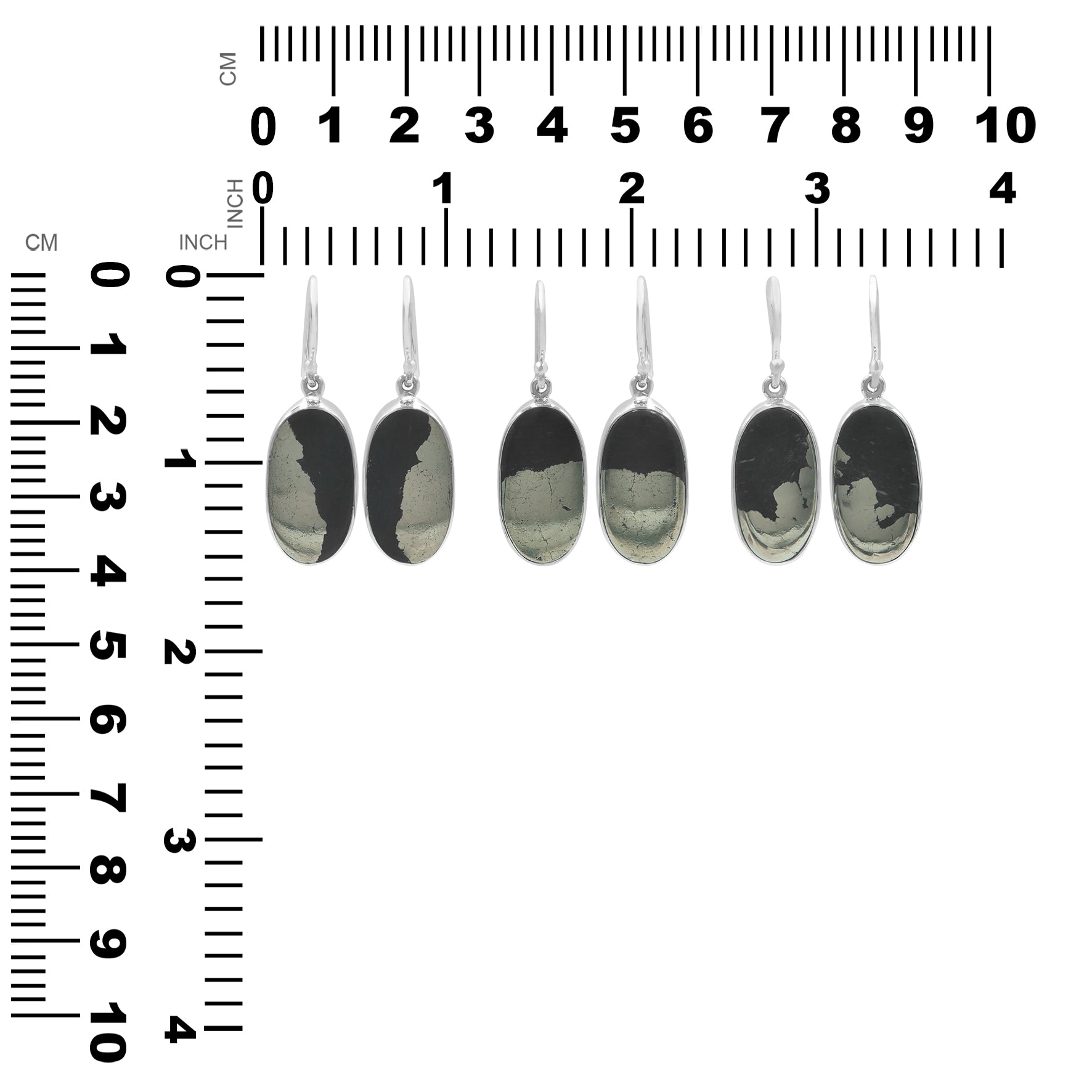 Apache Gold Earring Oval Shaped