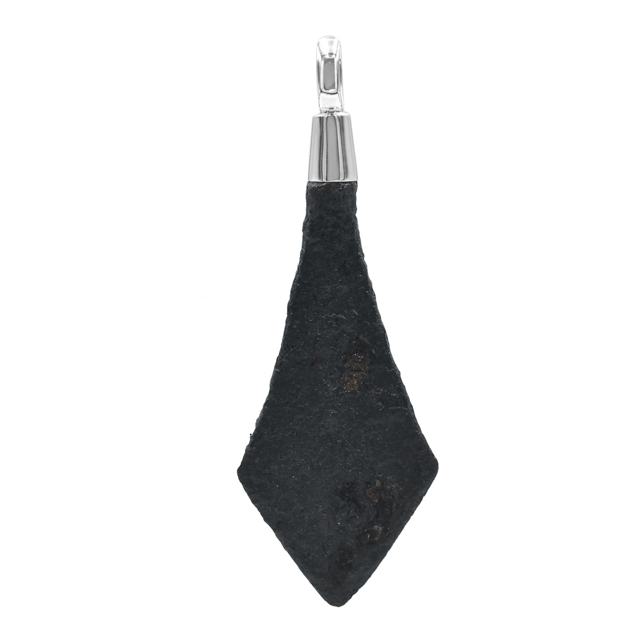 Second front‑view of a sterling silver pendant featuring a Viking Iron Arrowhead.