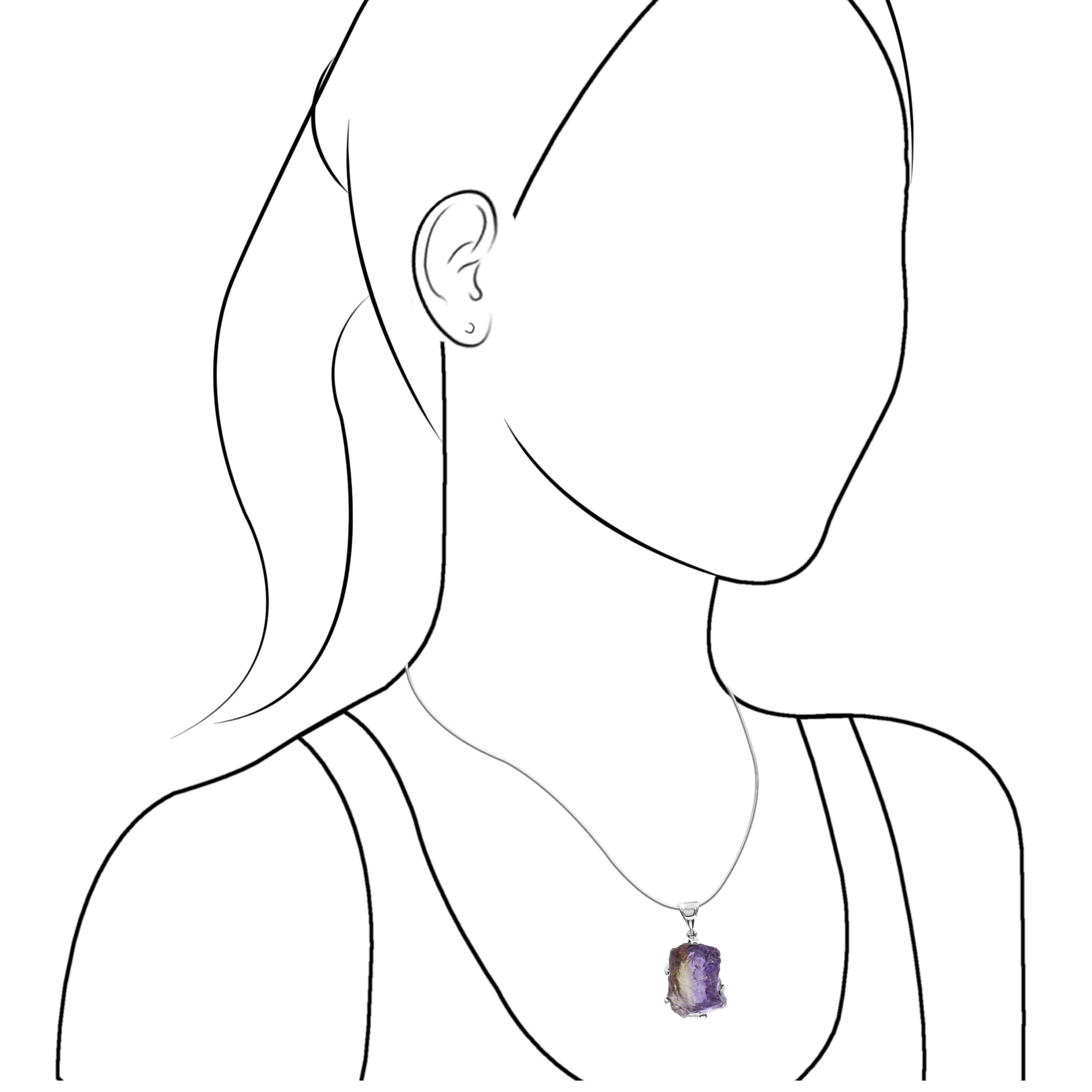 Ametrine Crystal Pendant