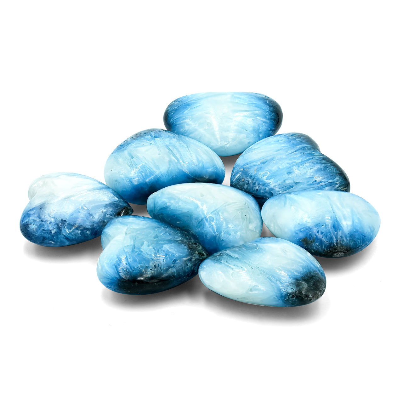 Blue Ice Heart Small