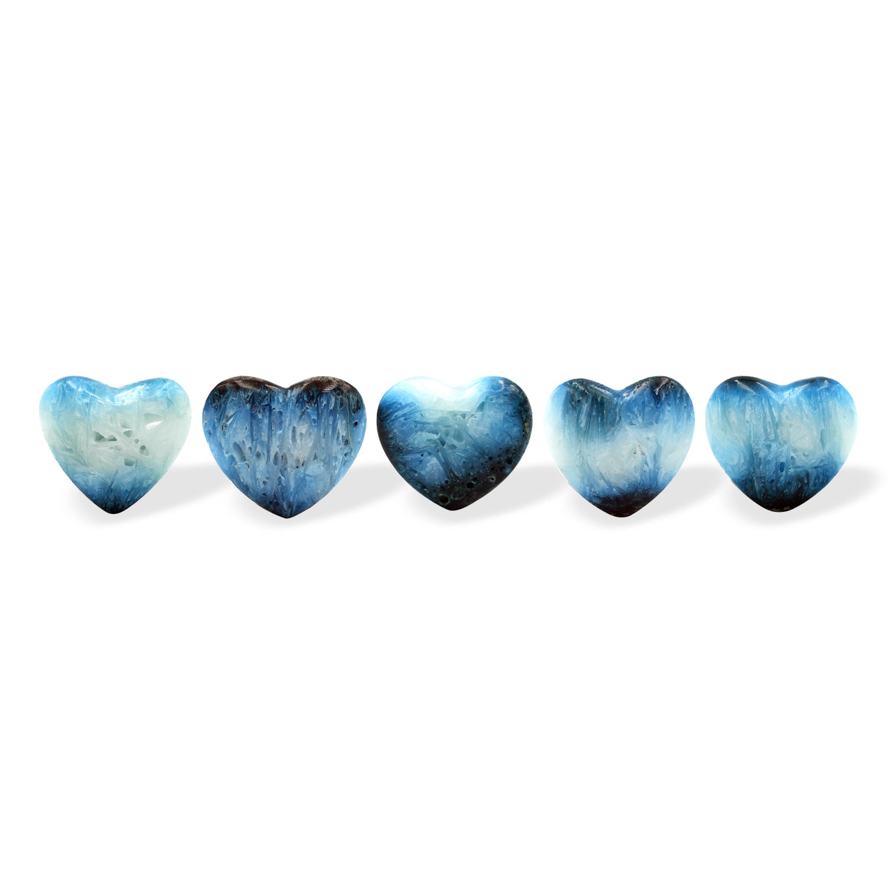 Blue Ice Heart Small