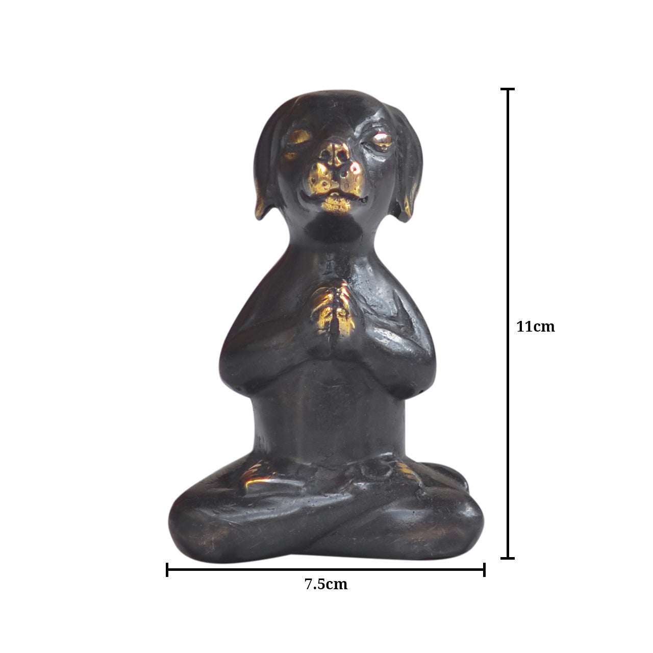 Dog Brass Statue