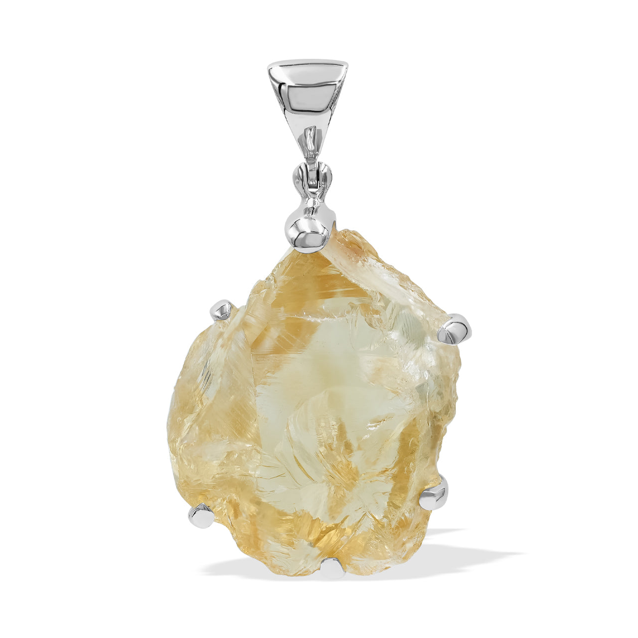 Citrine Rough Pendant