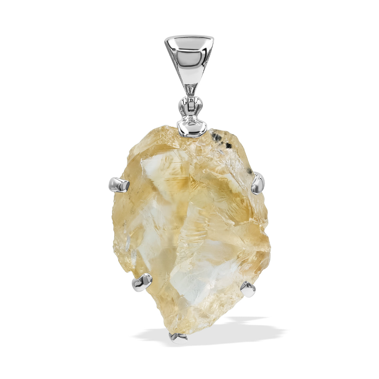Citrine Rough Pendant