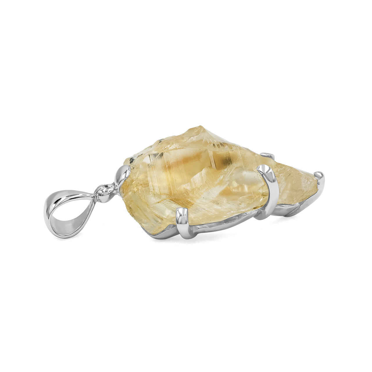 Citrine Rough Pendant