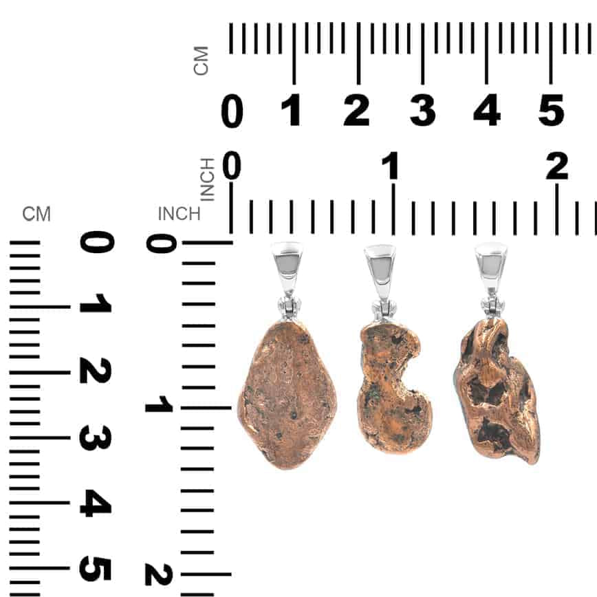 Free-Form Medium Copper Pendant