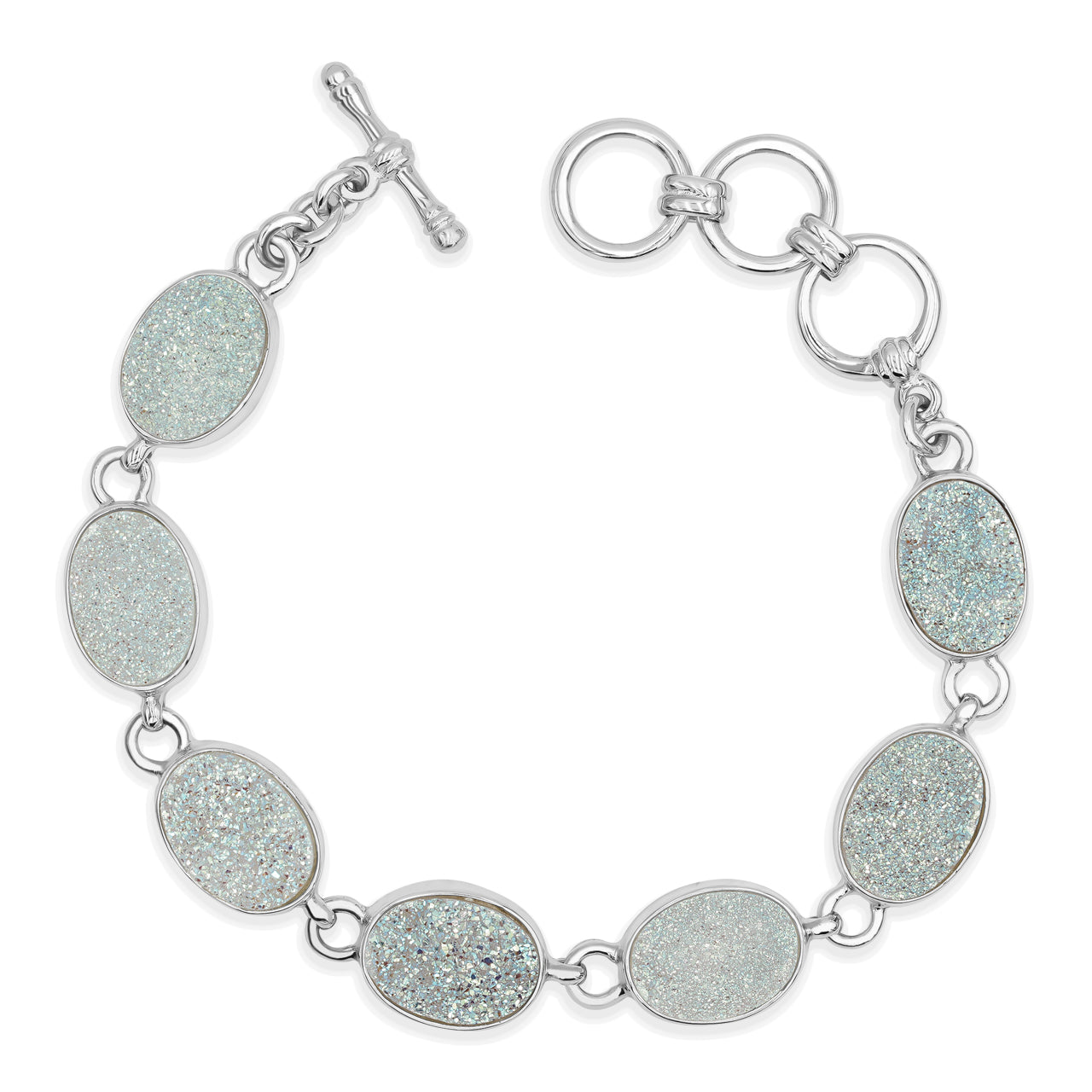 Oval Drusy Bracelet