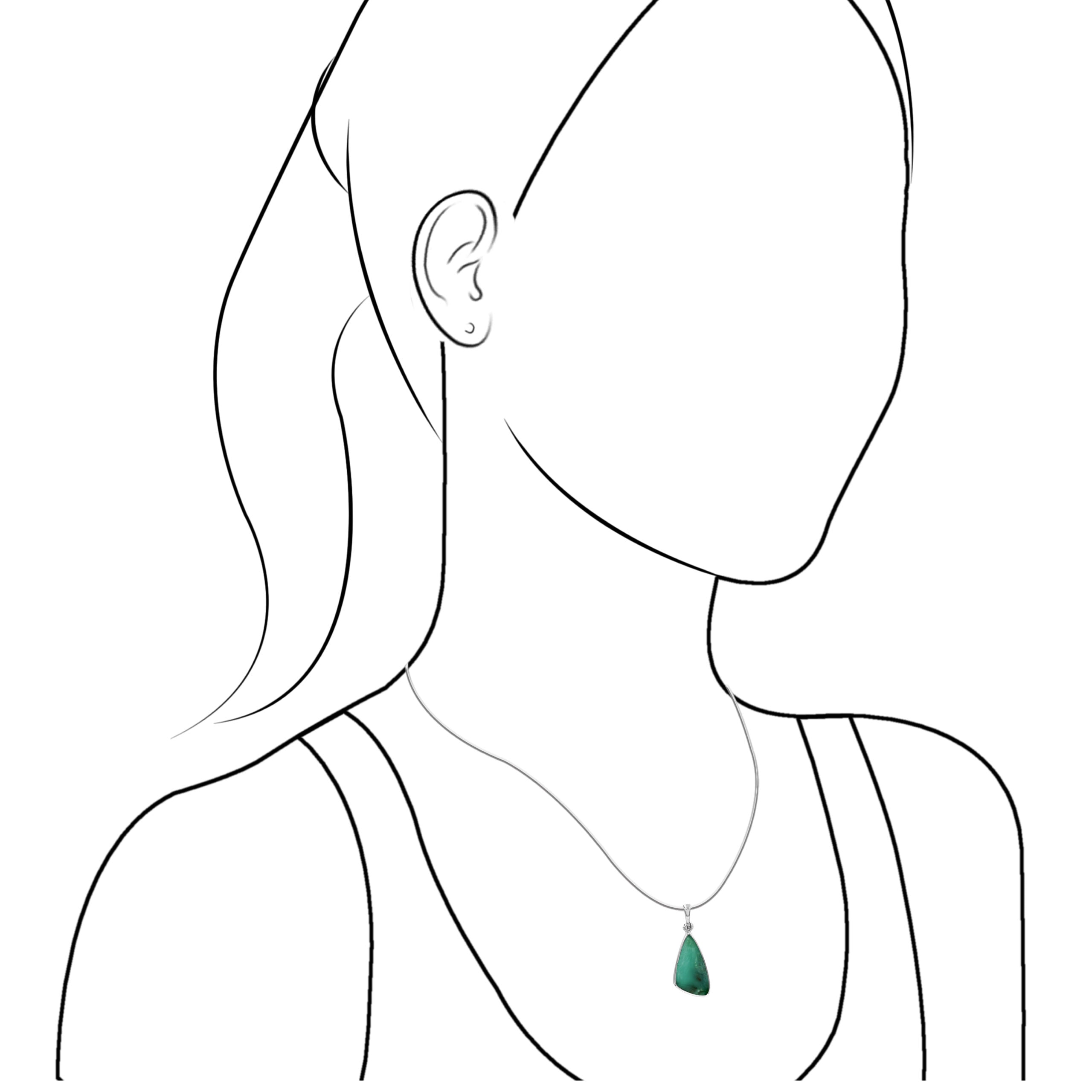 Arizona Gem Sillica Pendant