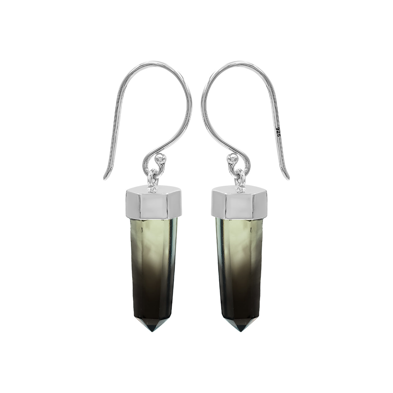 Phantom Gold Citrine Dangle Earrings