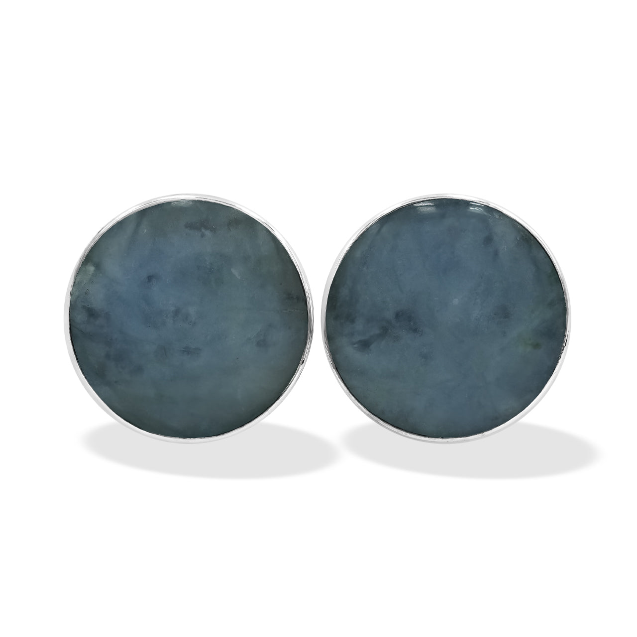 Fluorescent Hackmanite Post Earrings 20mm