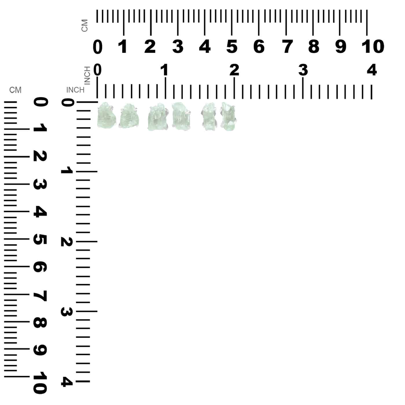 Hiddenite Prong Set Post Style Earrings