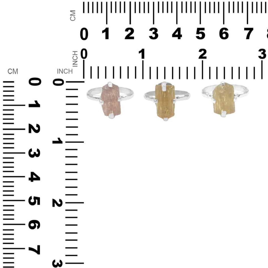 Imperial Topaz Prong Set Ring
