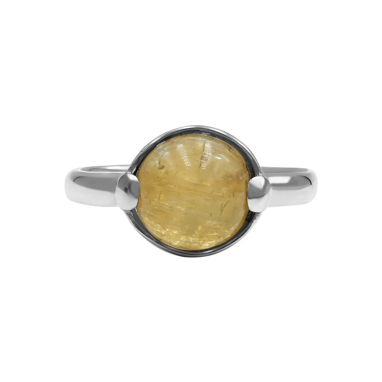 Imperial Topaz Sphere Ring