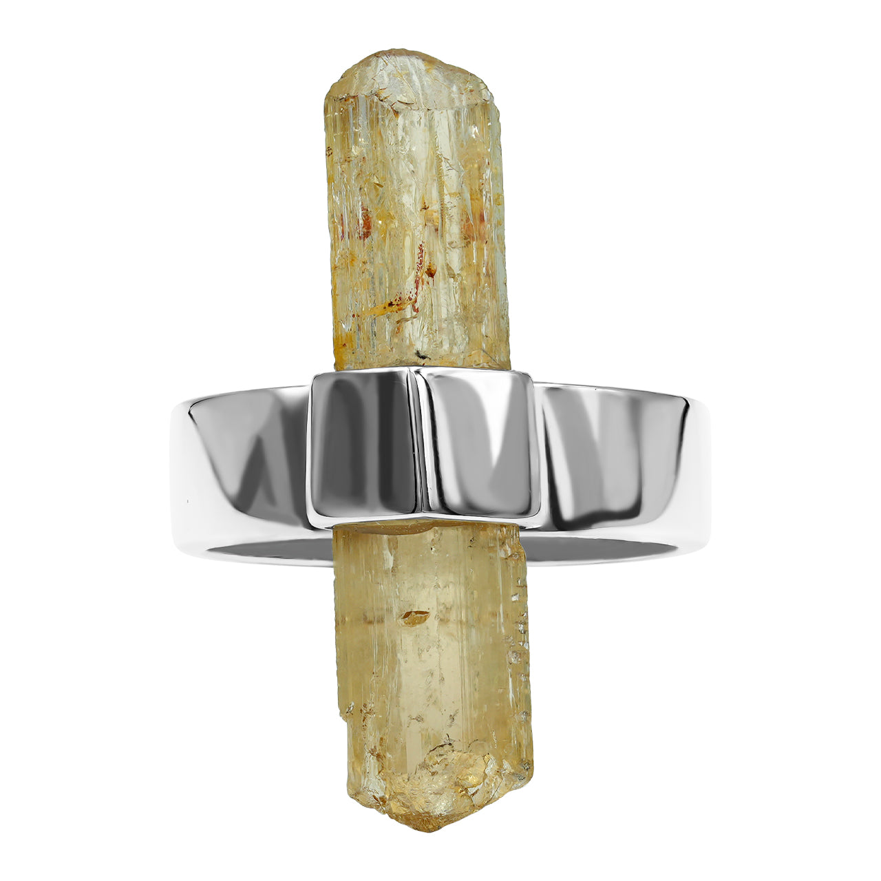 Imperial Topaz Crystal Ring