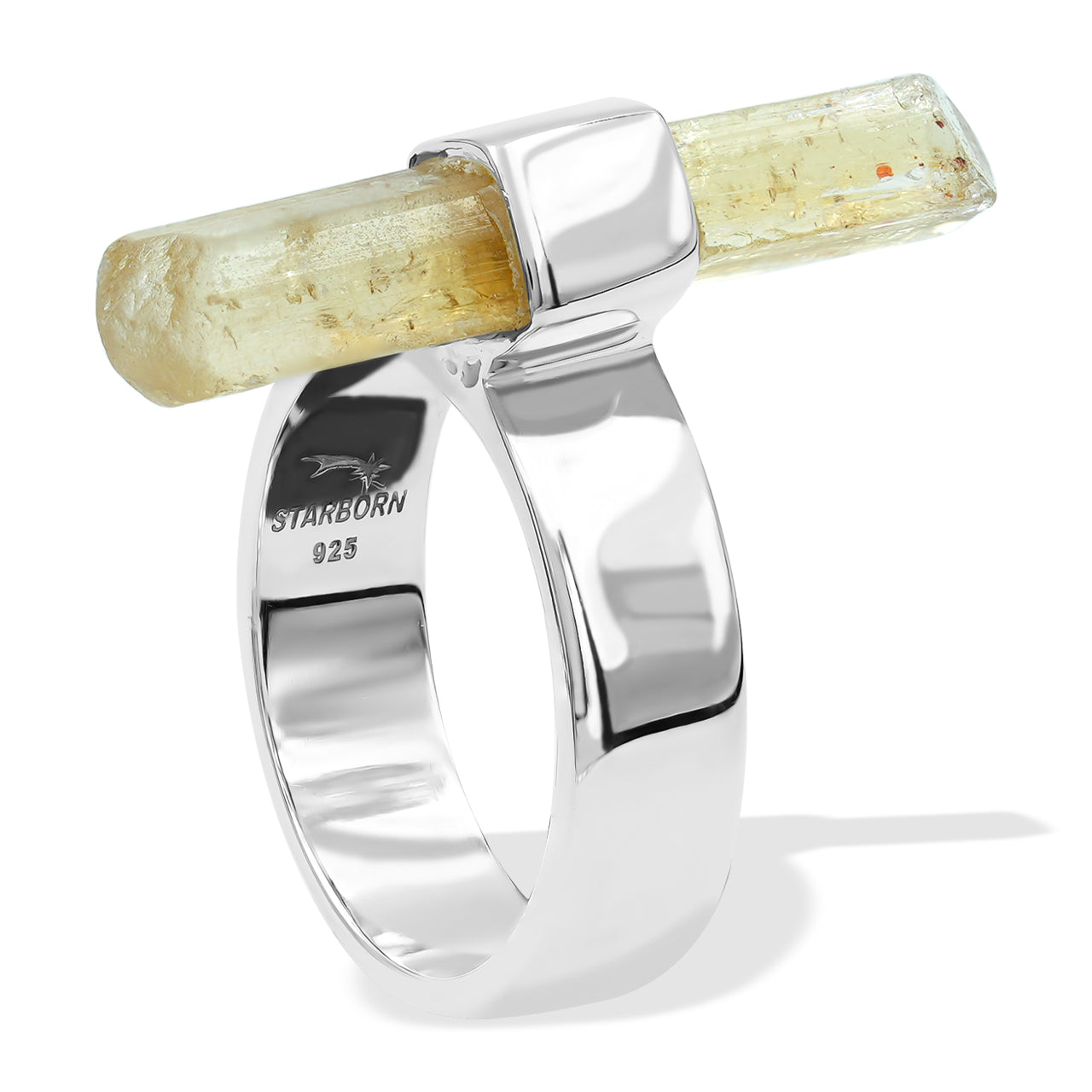 Imperial Topaz Crystal Ring