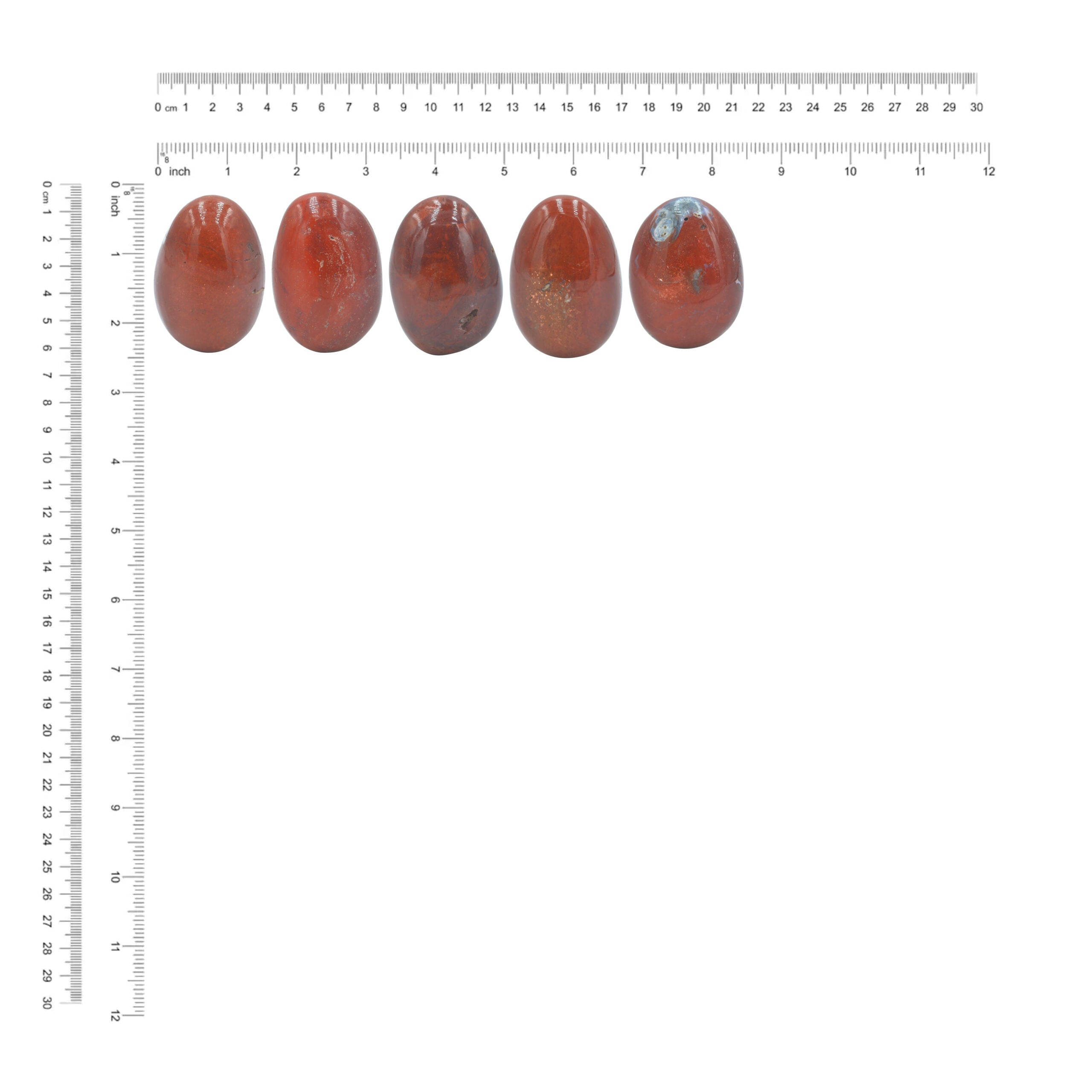 Red Jasper Palm Stone Small