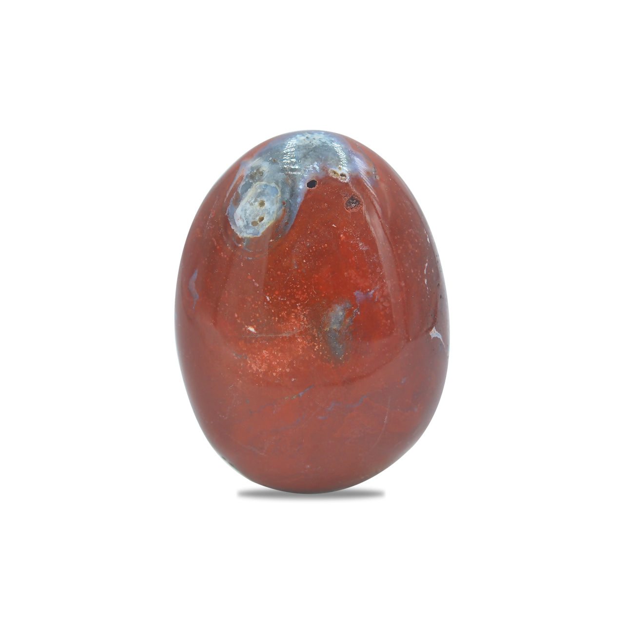 Red Jasper Palm Stone Small