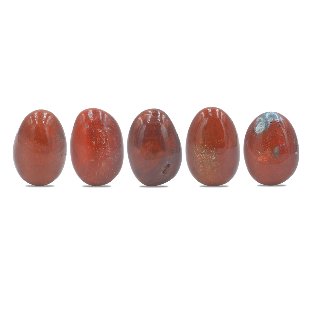 Red Jasper Palm Stone Small