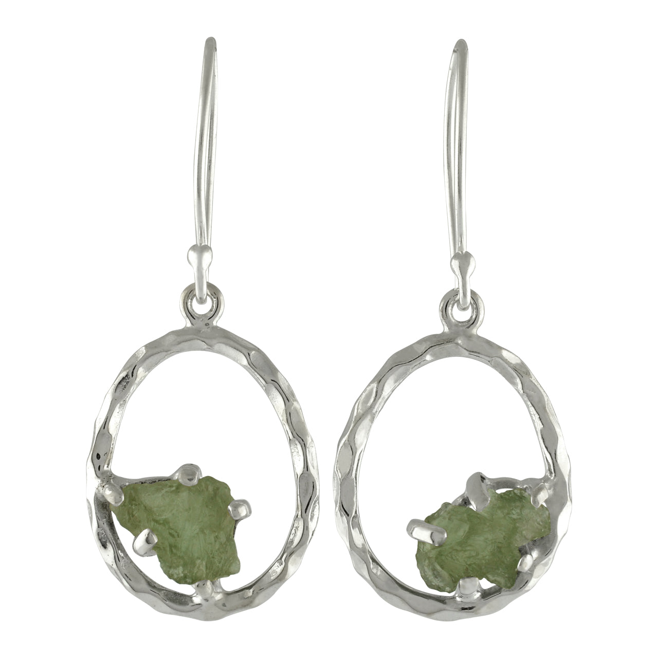 Moldavite Earrings