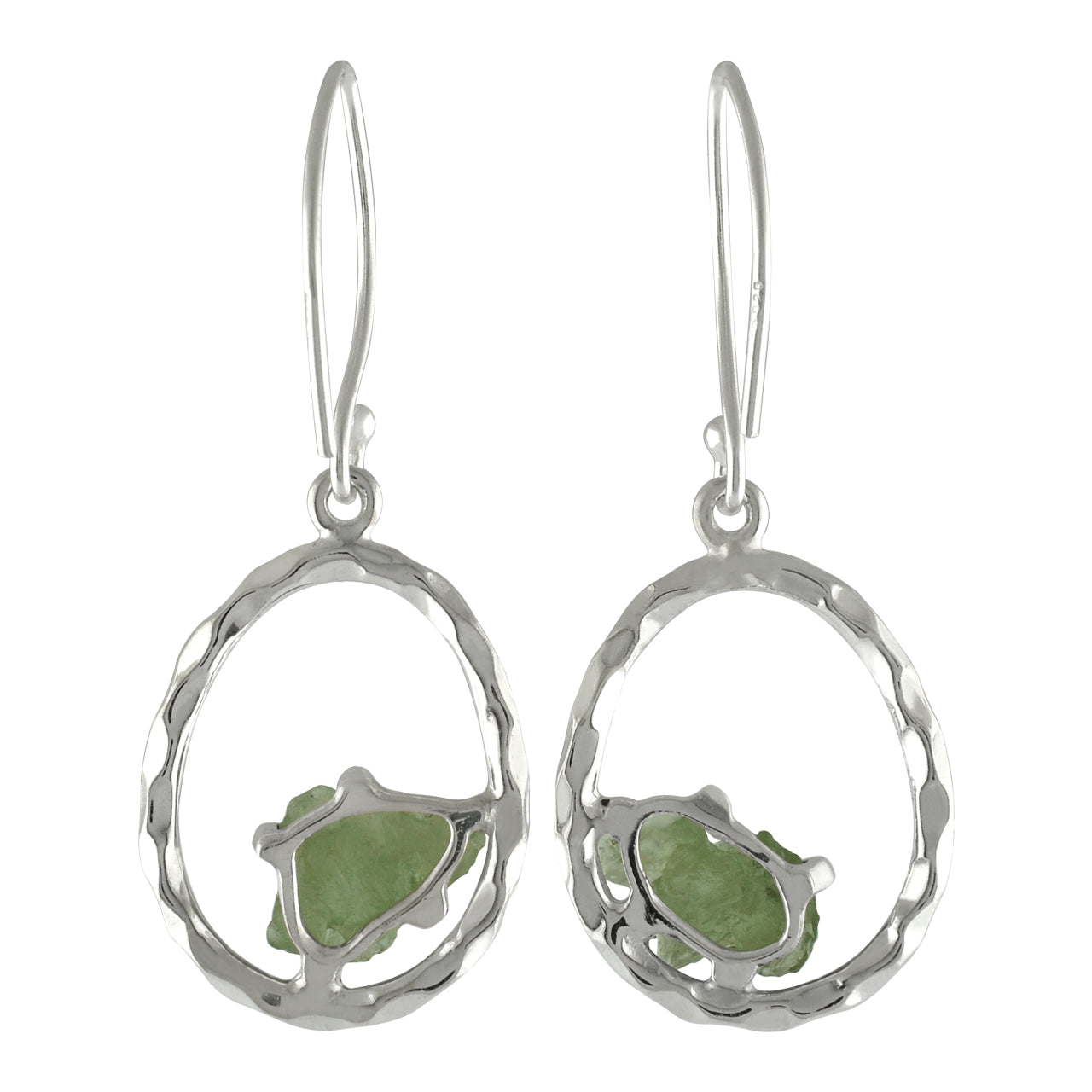 Moldavite Earrings