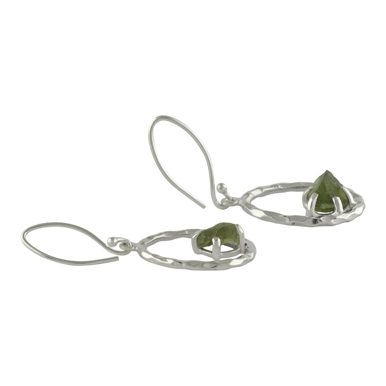 Moldavite Earrings