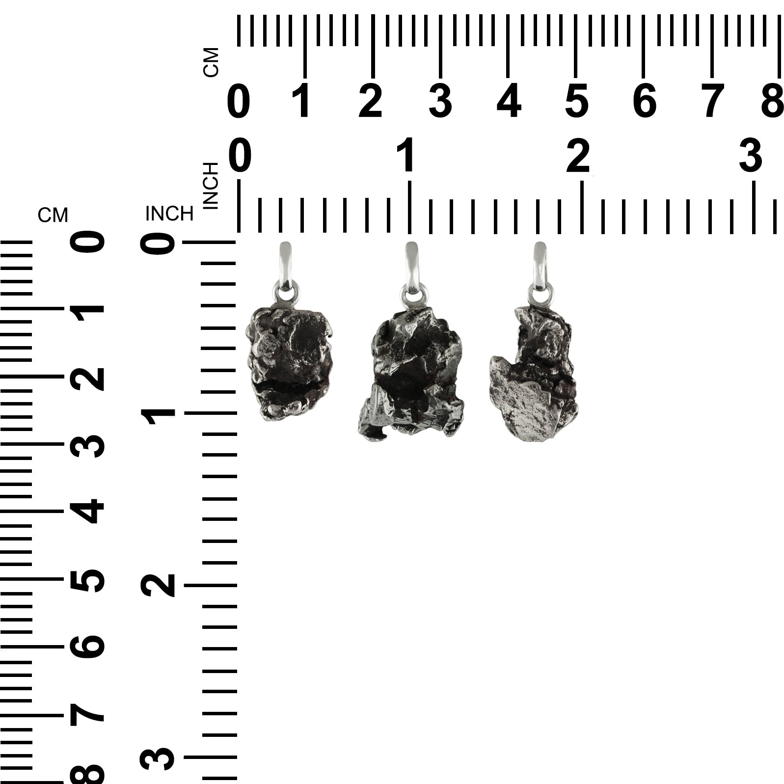 Fascinating Campo del Cielo Meteorite Pendant