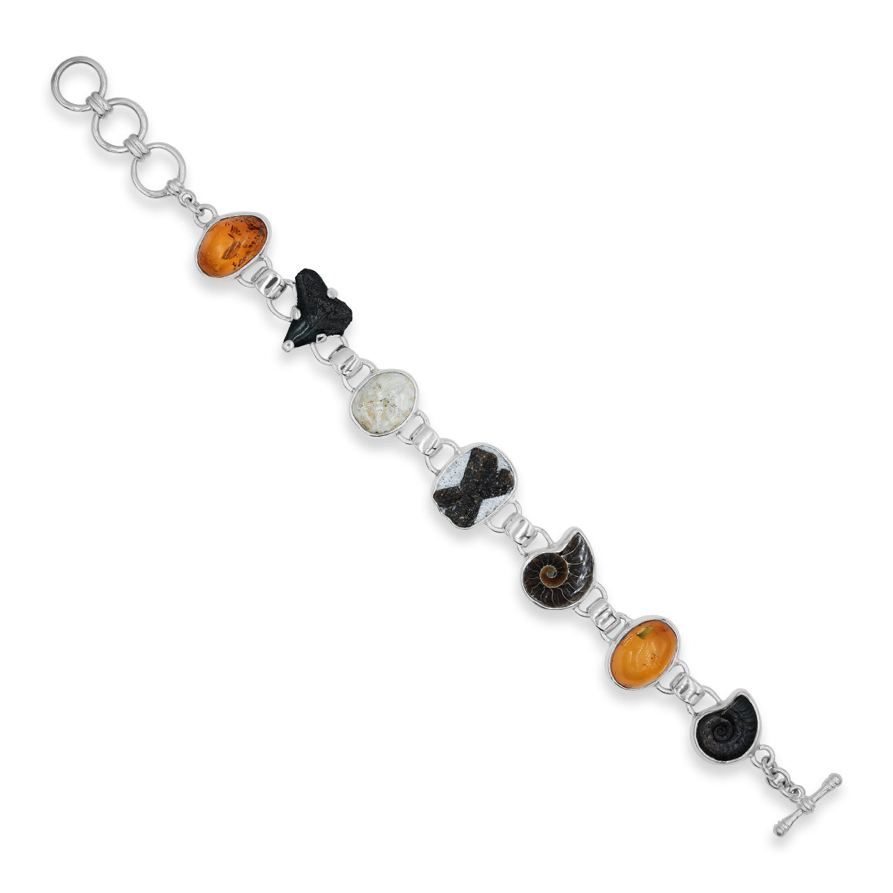 Mix Fossils Bracelet
