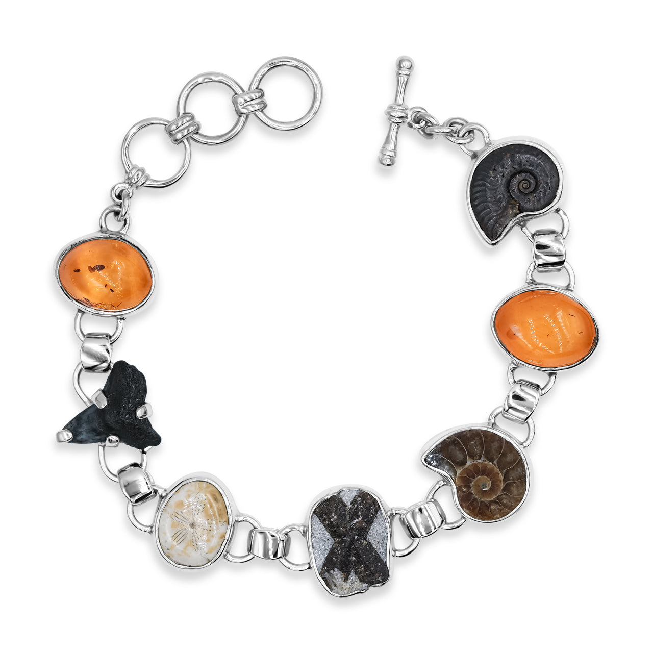 Mix Fossils Bracelet