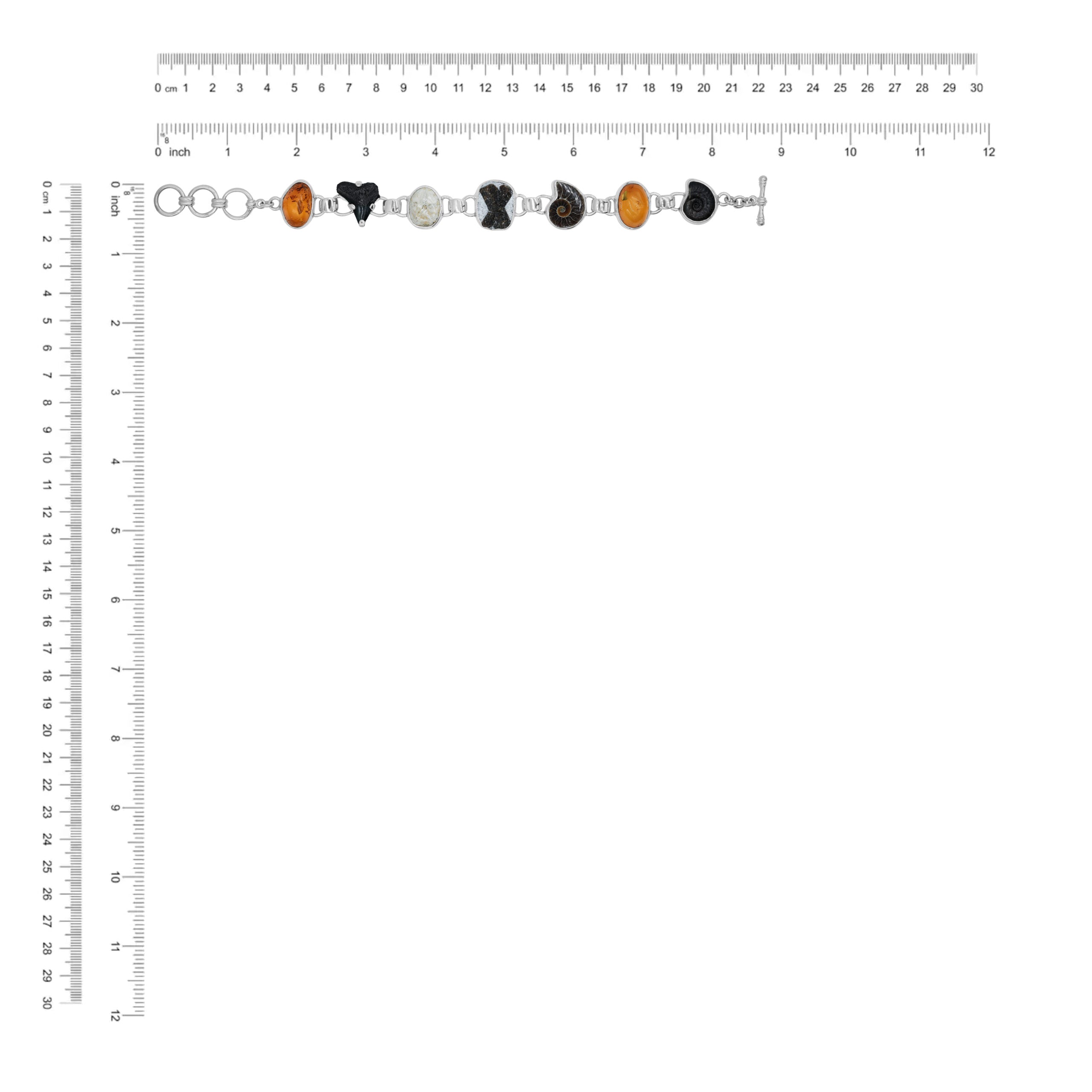 Mix Fossils Bracelet