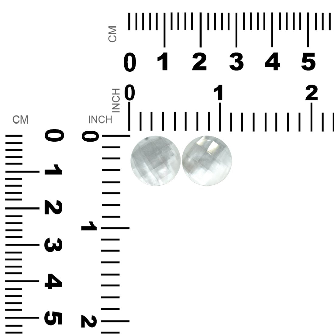 Round Doublet MOP 14mm