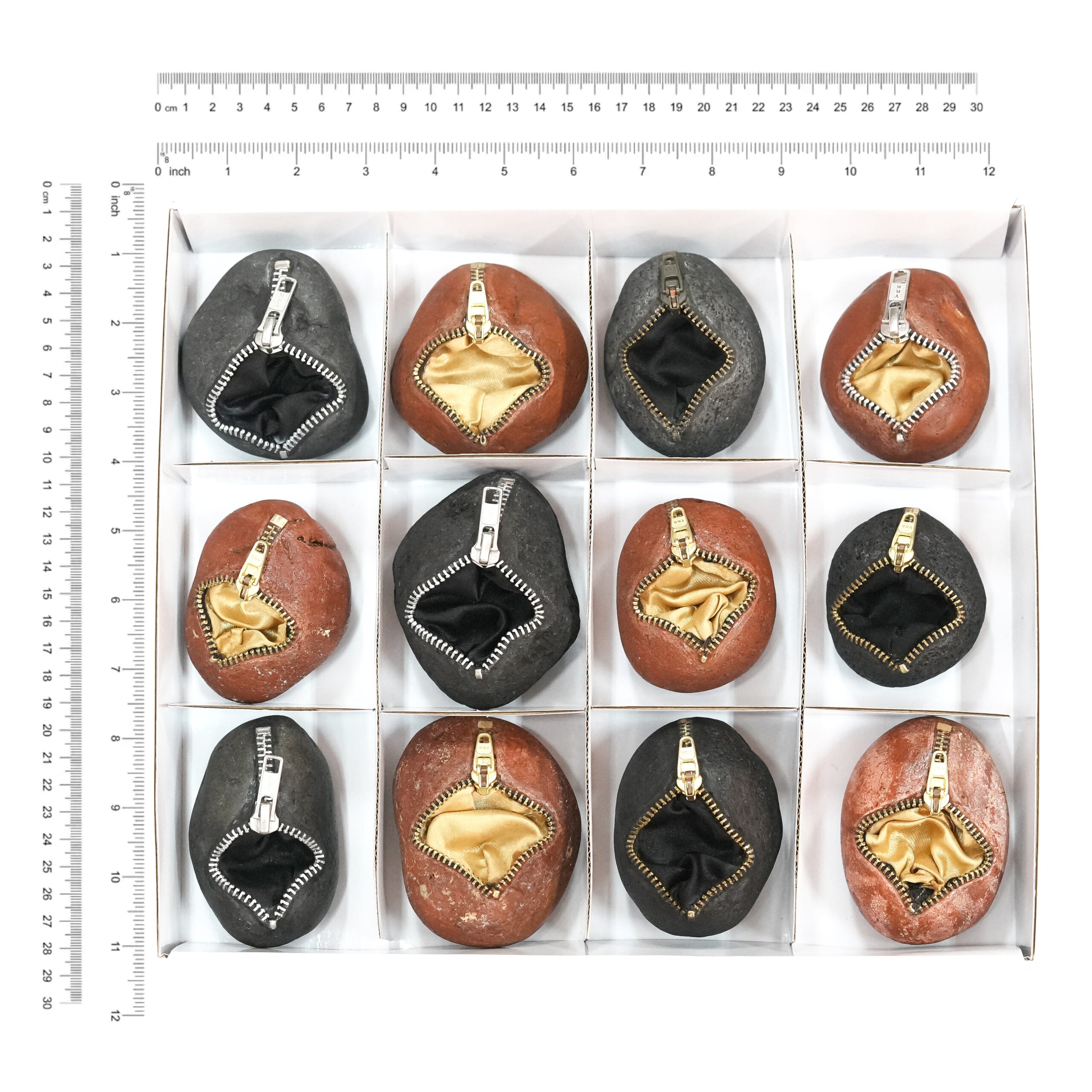 Mixed Color Zipper Rock