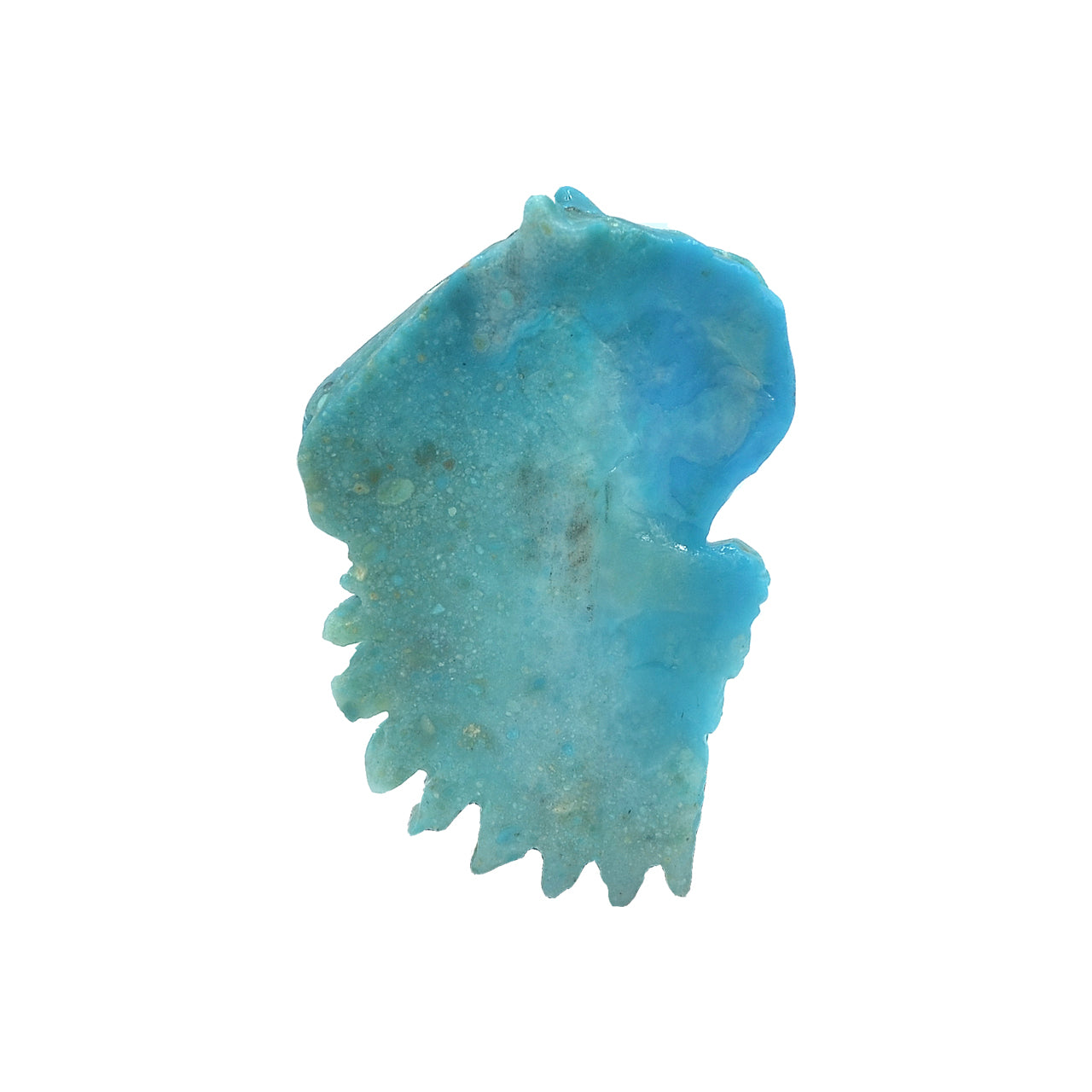 Carved Peruvian Blue Pegasus