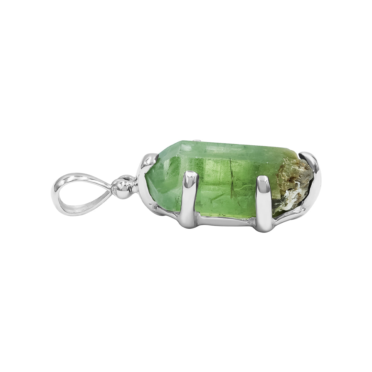 Peridot Crystal Pendant