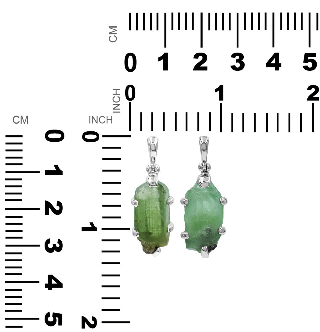 Peridot Crystal Pendant