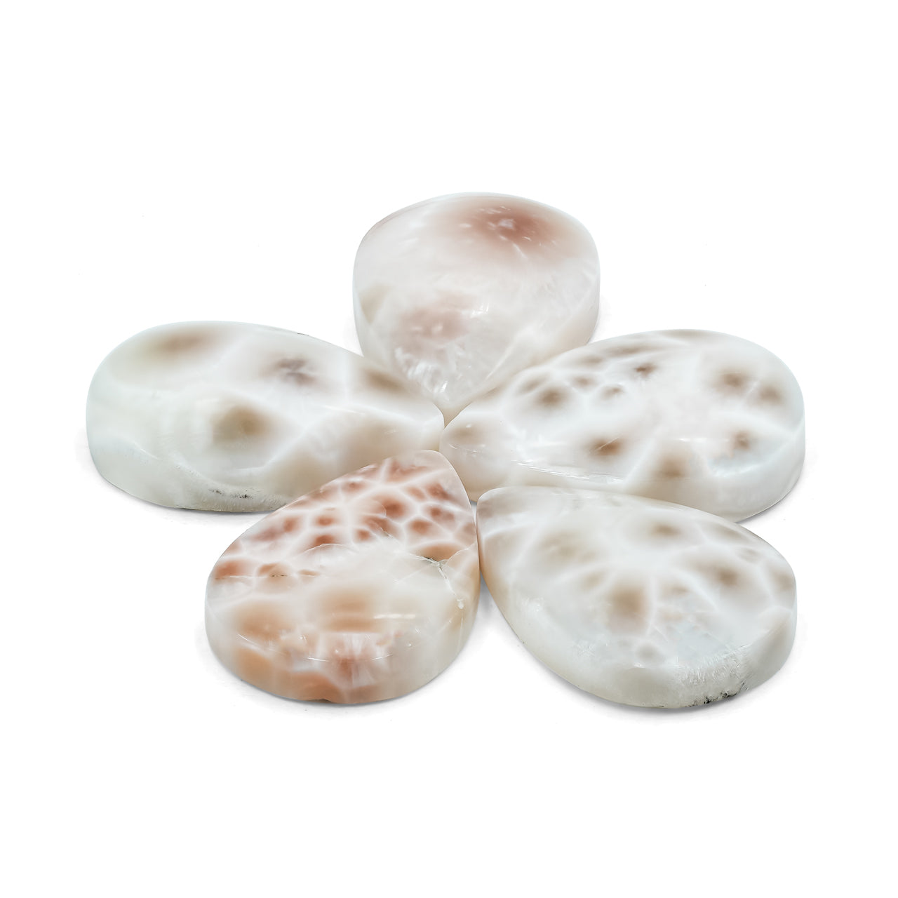 Pink Natrolite 18x25mm