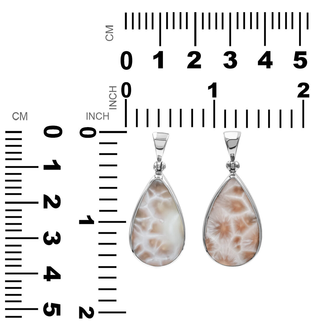 Pink Natrolite Pendant