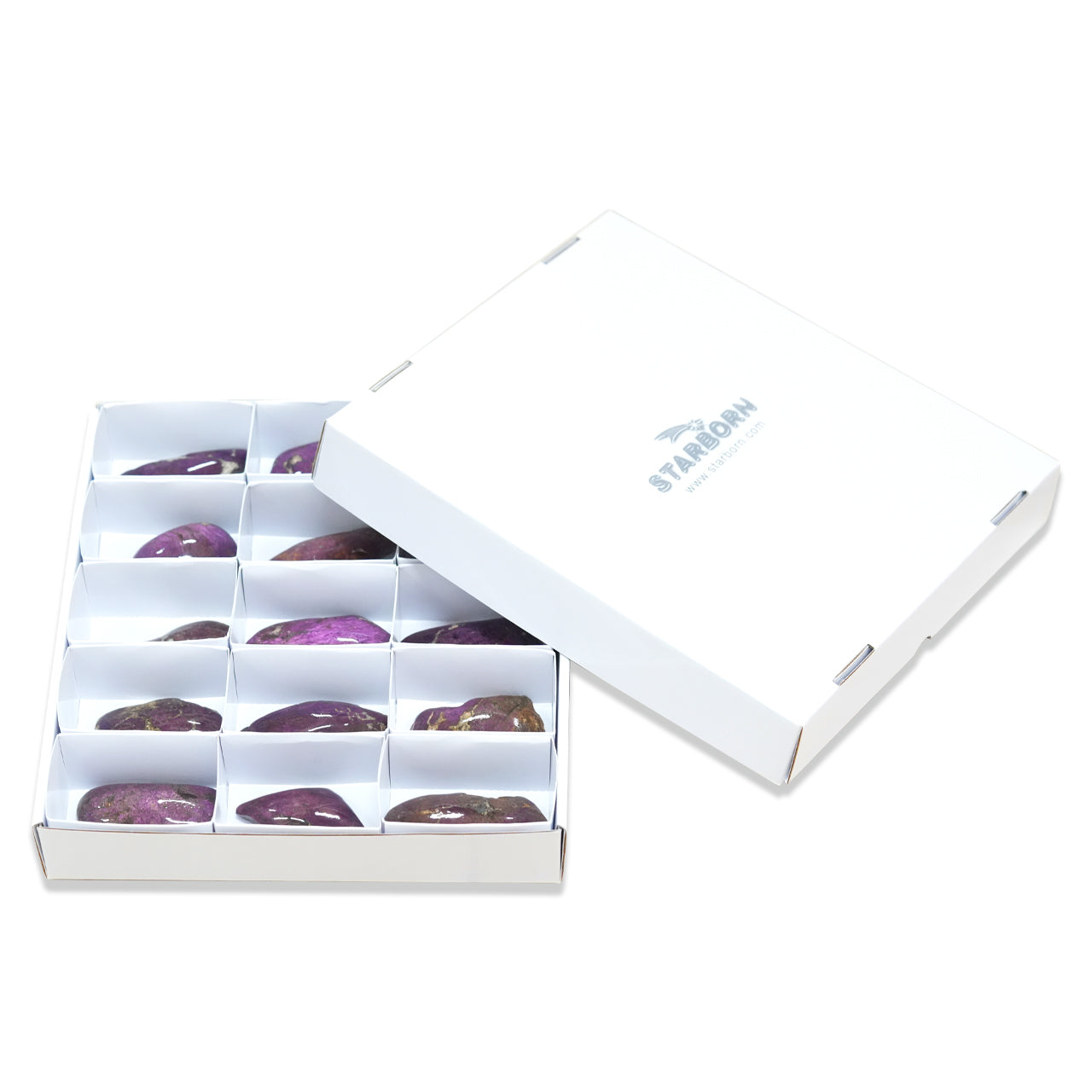 Semi Polished Purpurite