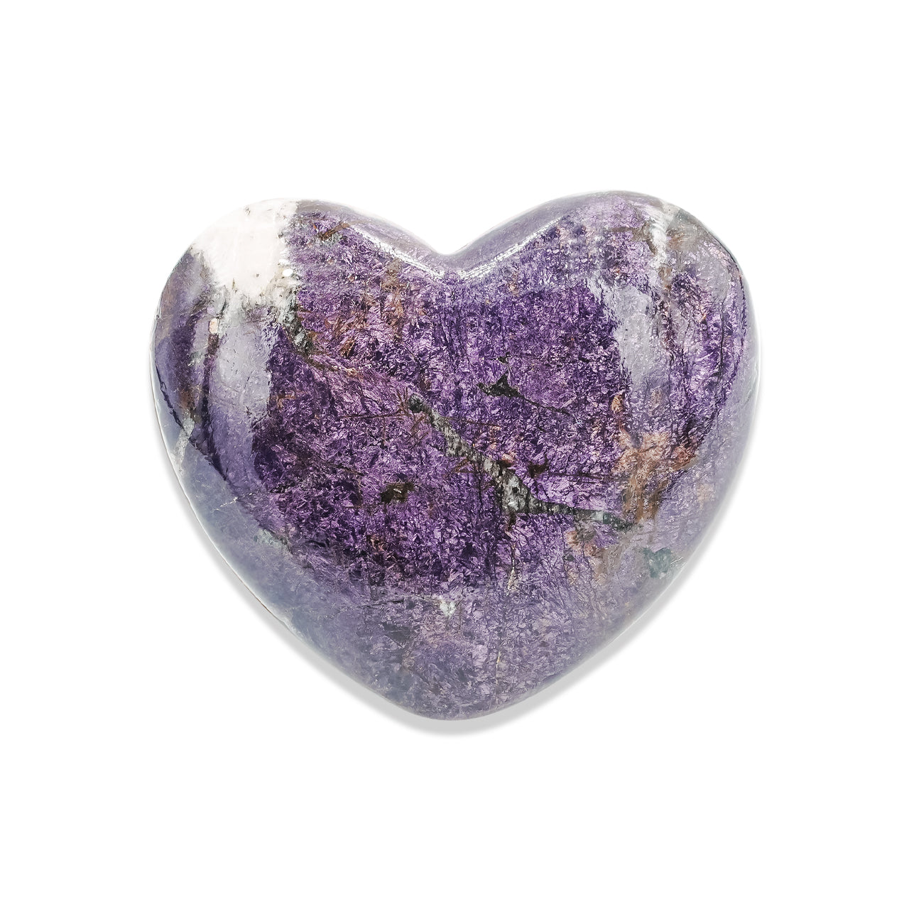 Purpurite Heart 33-36 mm