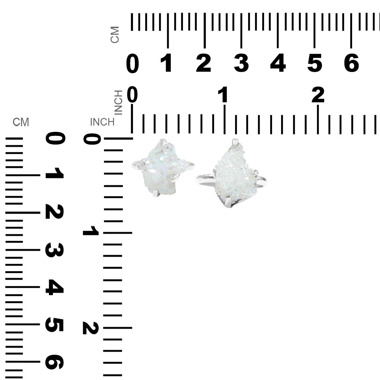 SI OPAL Quartz Crystal Ring