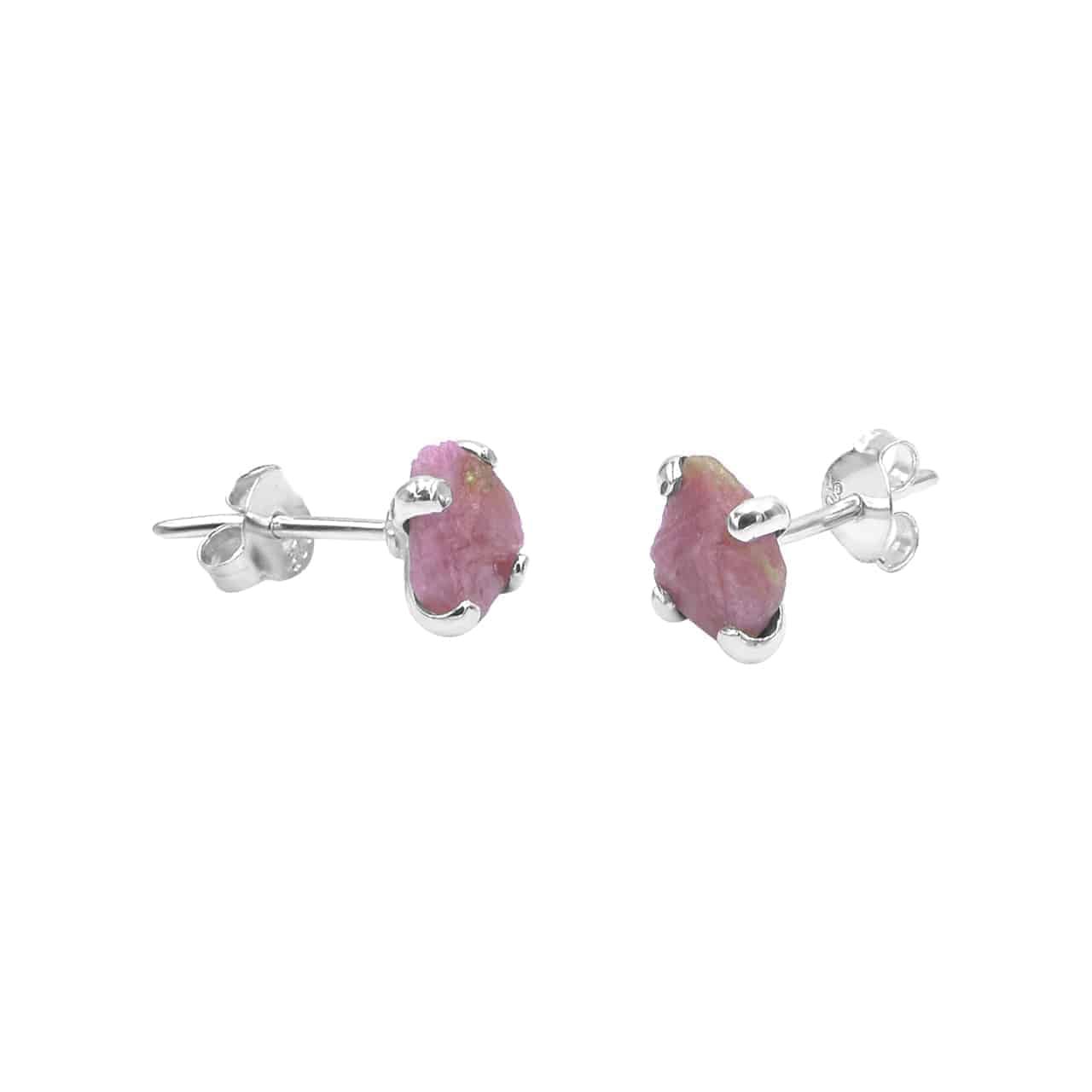 Record Keeper Ruby Post Earrings