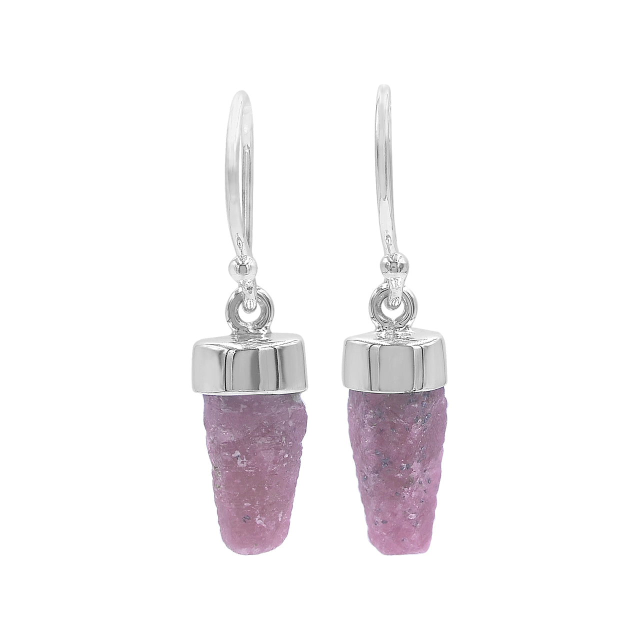 Ruby Crystal Drop Earrings