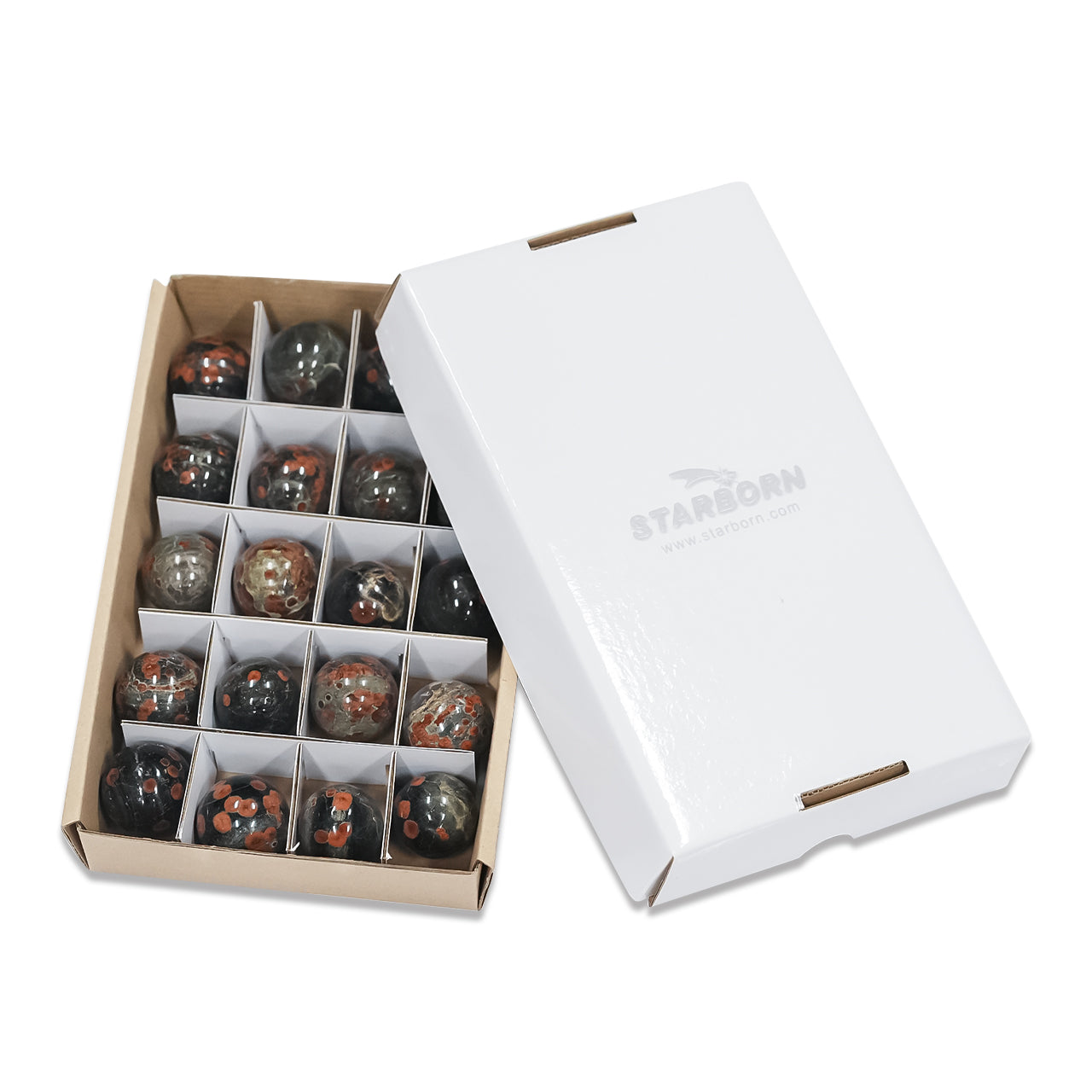 Red Planet Obsidian Spheres - 600gr