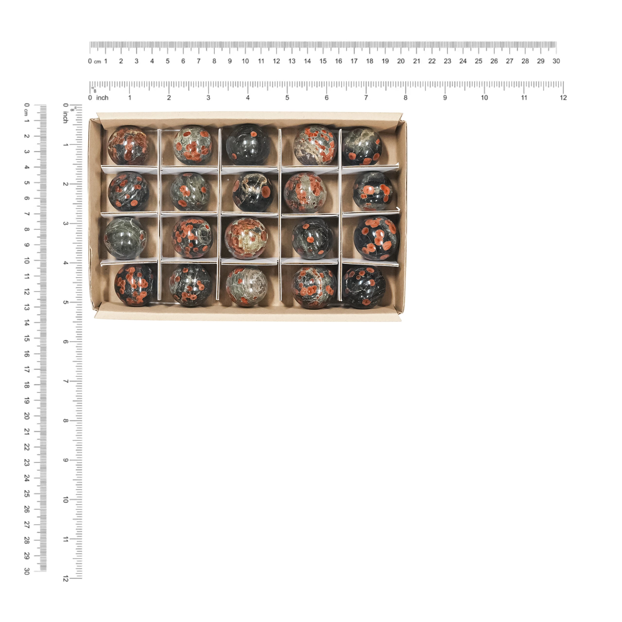 Red Planet Obsidian Spheres - 600gr