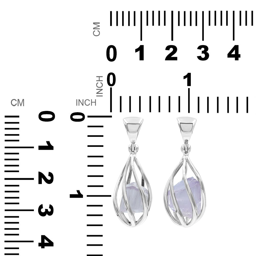 Purple Scapolite Pendant Cage
