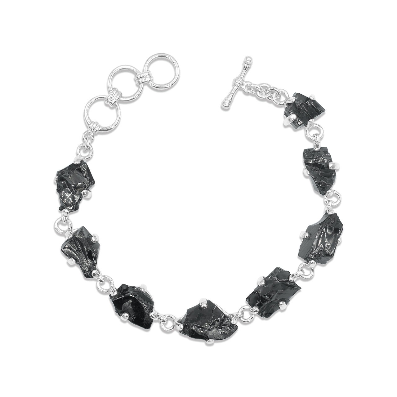 Elite Shungite Prong Set Bracelet