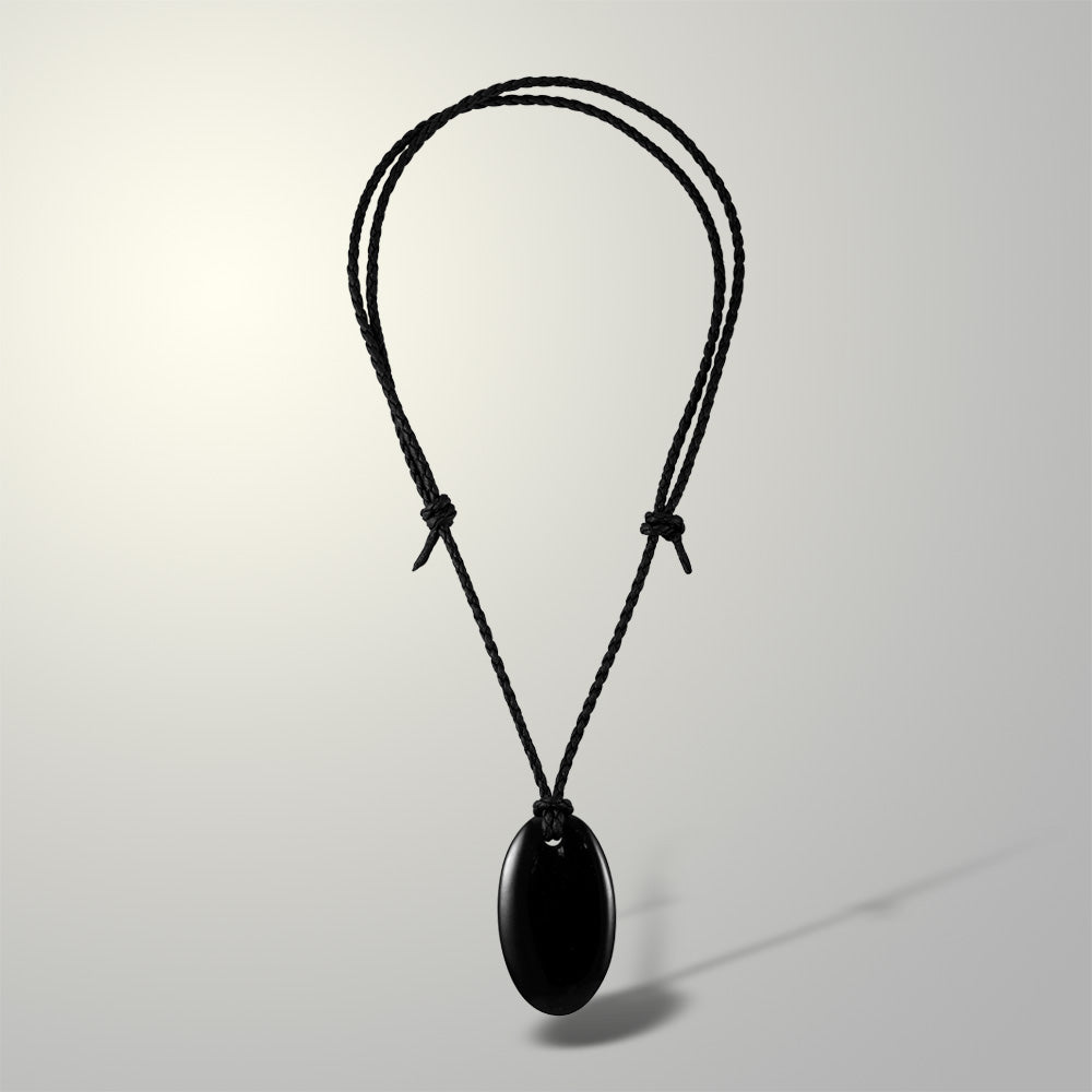 Oval Shungite Necklace