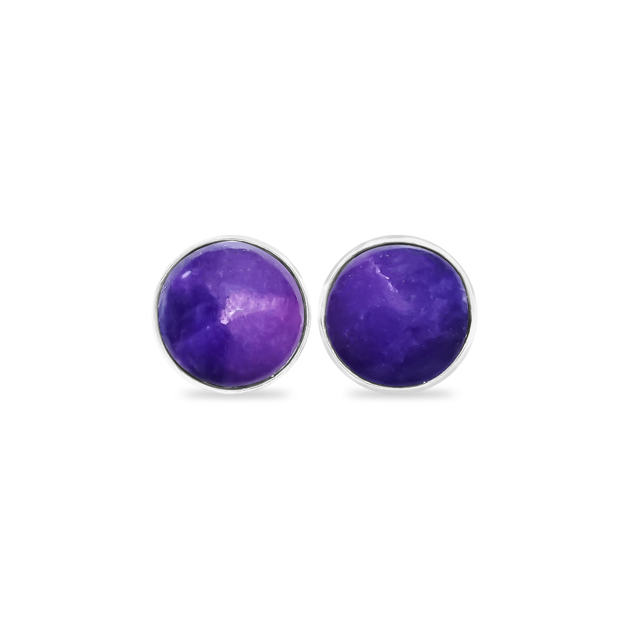 Sugilite Post Style Earring